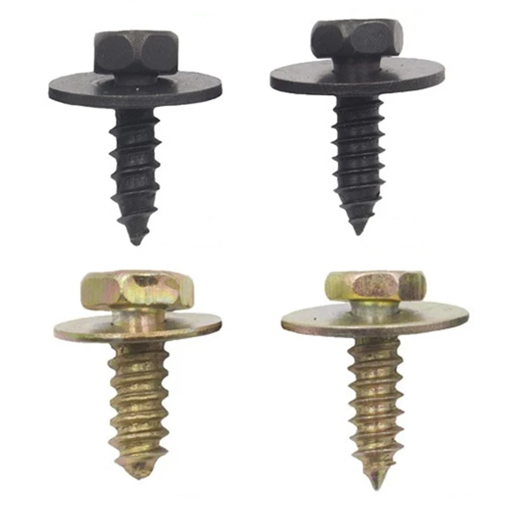Mixed Car Body Fender Screw 5mm 5.5mm 6mm 6.3mm Metal Self Tapping Screw Rivet Fastener Bolt