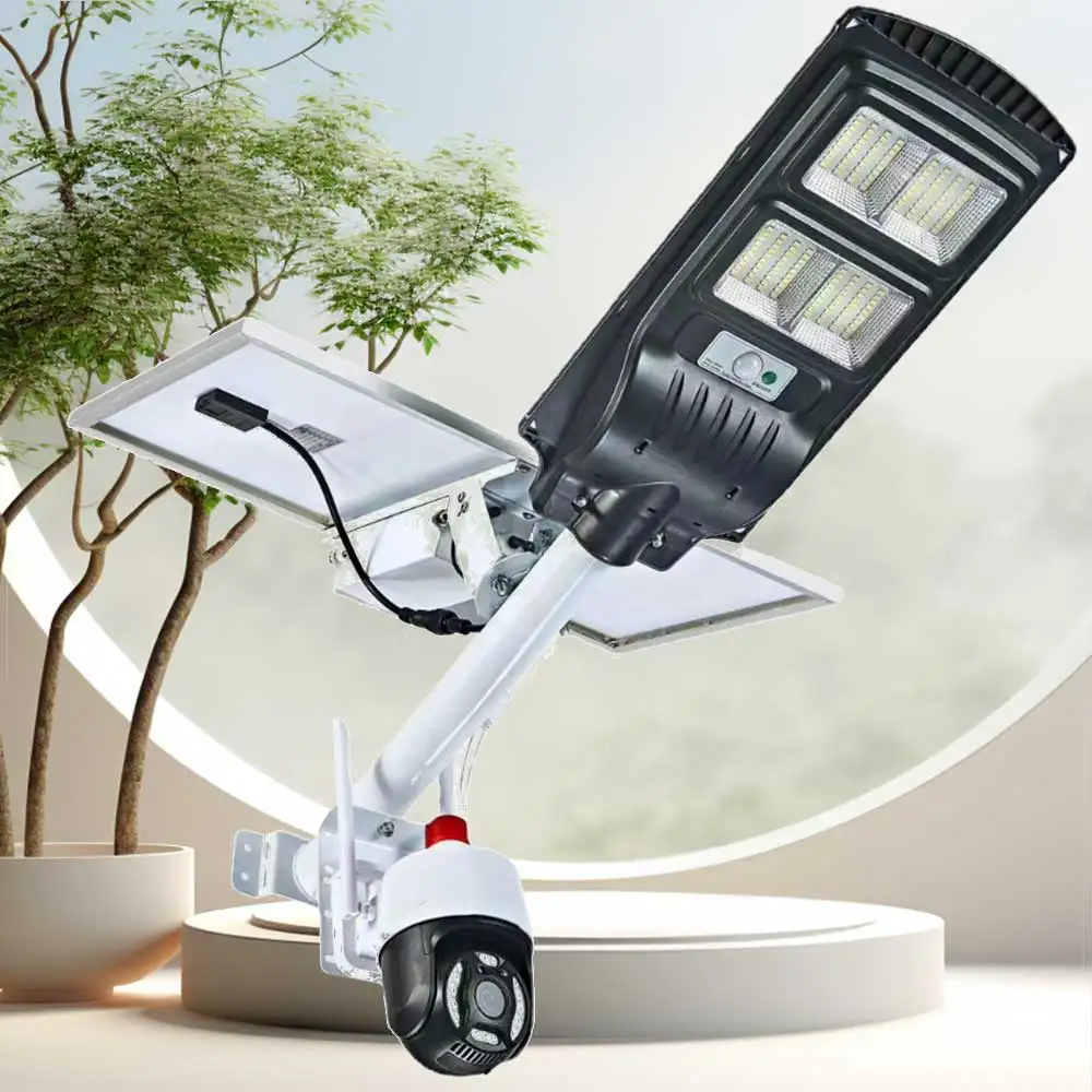 OSWELL Solar Camera MINI Wireless PTZ  CCTV WIFI Outdoor Security Camera Alarm 1080P IP Starlight With Solar Panel