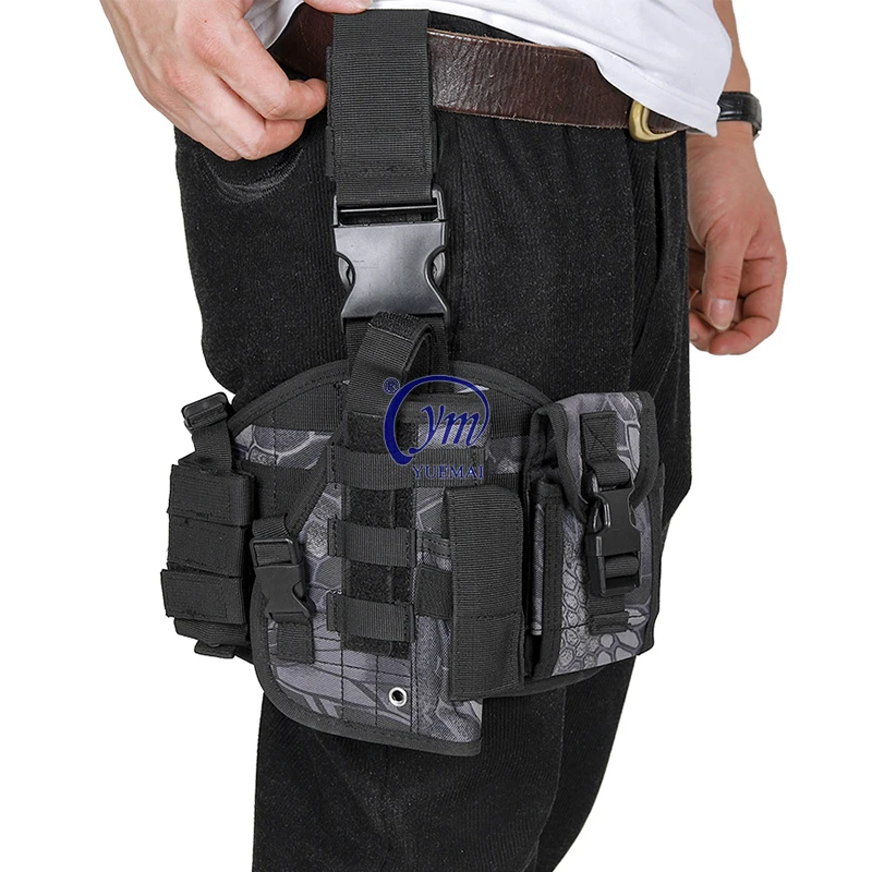 Custom Nylon Tactical Waist Bag Universal Gun Holsters Holder Carry Leg Gun Holster