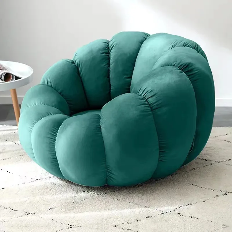 Lounge Modern single seat cheap Nordic Rental bedroom pumpkin chairs