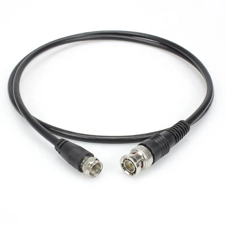 Коаксиальный Удлинительный Кабель BNC к F разъему 75 Ом RG59