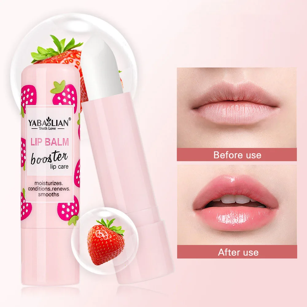Personalized Lips Care Moisturizing Chapstick Natural Fruit Lip Balm