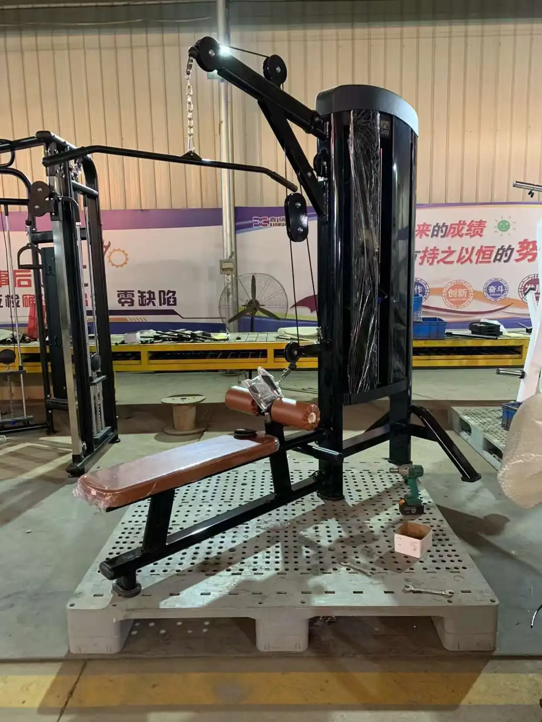 Functional Trainer Lat Pulldown/Low Row Rack Cable Attachment Builder