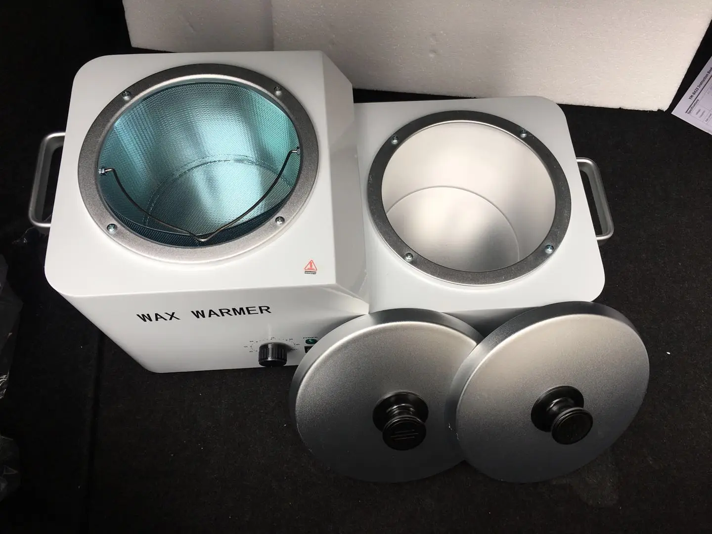  Депиляционный воск для удаления волос двойной горшок маникюрного салона оборудование восковой подогреватель