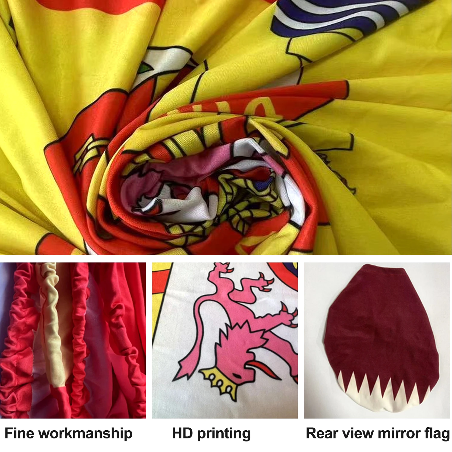 Add logo US 3x5ft Polyester and Embroidered America Car Hood Cover Mini Hand Waving Custom Table Flags Cap Usa Banner Flag