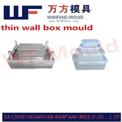 Plastic pill box container mould storage box injection mould for plastic