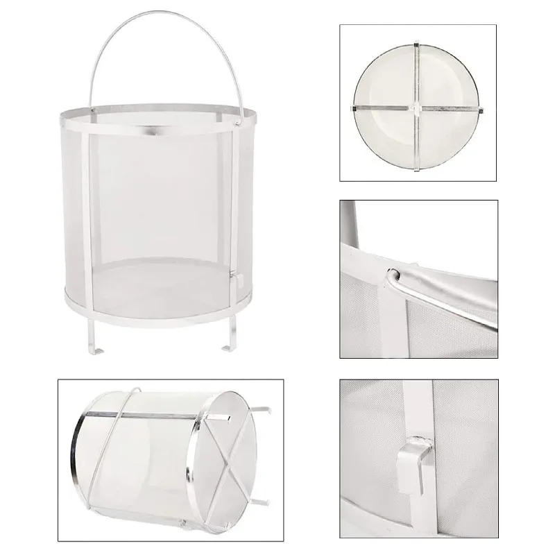 330 мм * 330 мм пищевая фабричная проволочная сетка хоп паук Пивоваренная, пивной хоп фильтр зернистая корзина 50 сетчатый фильтр 300 микрон SINO UNION