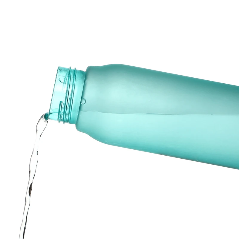 Factory Direct Wholesale Wide Mouth Sport Water Bottle Portable Gym Plastic Bpa Free Adults Frosted Water Bottles