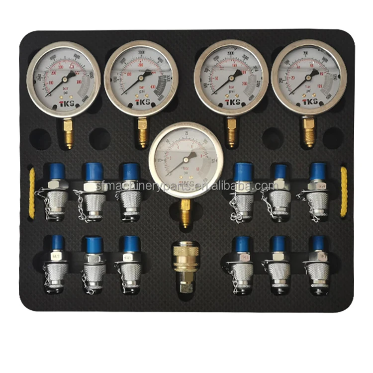 ABS Hydraulic Pressure Gauge For Excavator