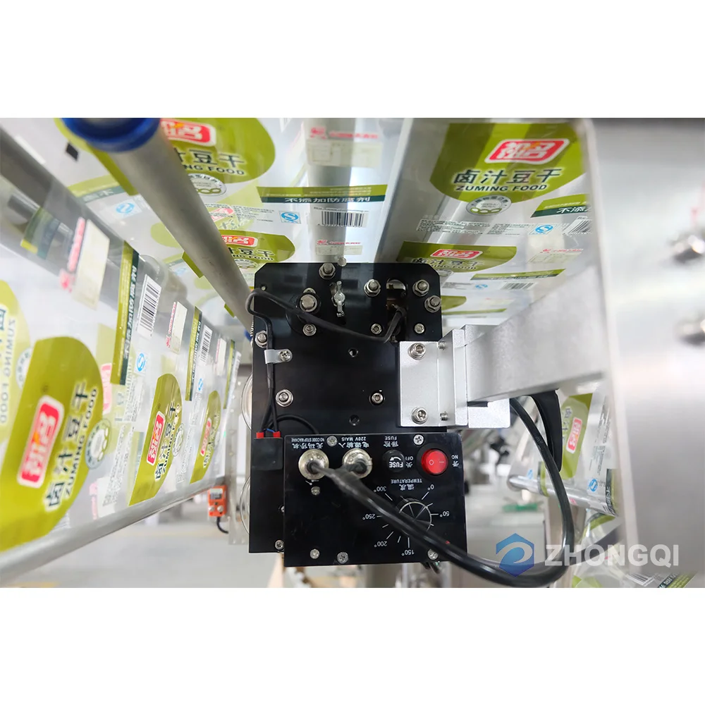 
Small Vertical Semi Automatic Four-Side Sealing Paper Silica Gel Sachet Silicone Packing Machine 