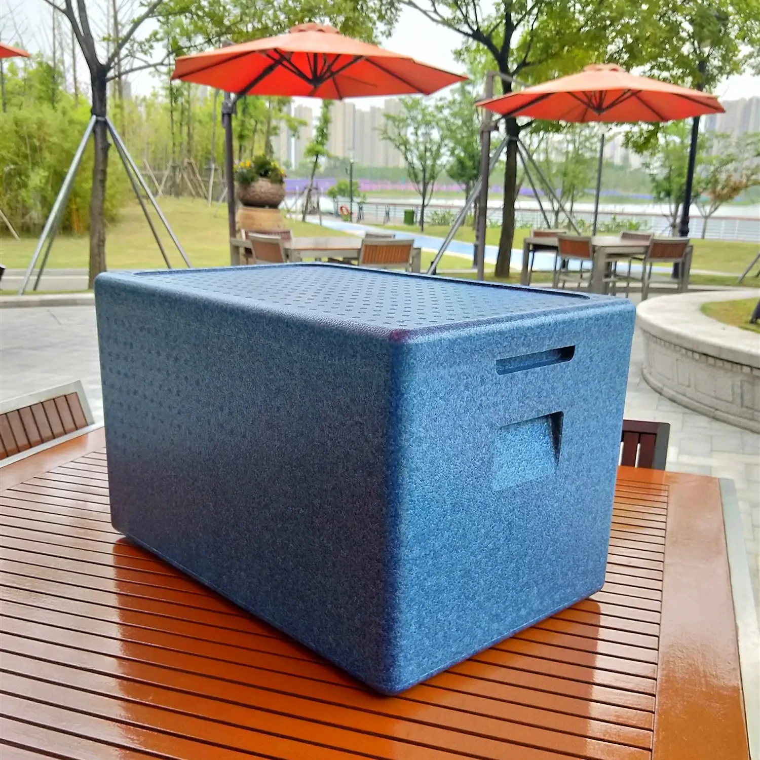 Hot Sale Thermobox Catering Container Epp Iceless Cooler Epp Bag For Cold Chain Transportation