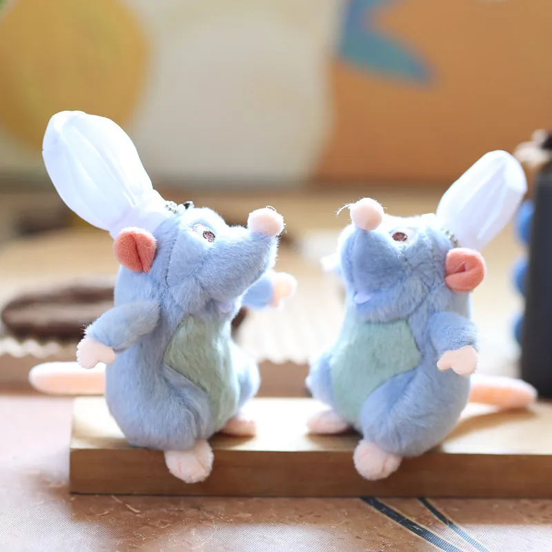 Hot Selling Cute Cooking Rat Plush Pendant Doll Backpack Hanging Accessories Stuffed Mouse Keychain