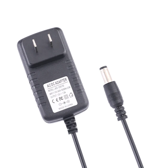 power supply US plug 24v 1a adapter 2.1mm connector positive center