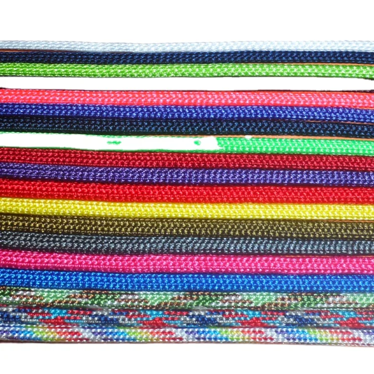 Custom1-20mm dyneemas braided rope high strength uhmwpe climbing rope for Outdoor rock climbing
