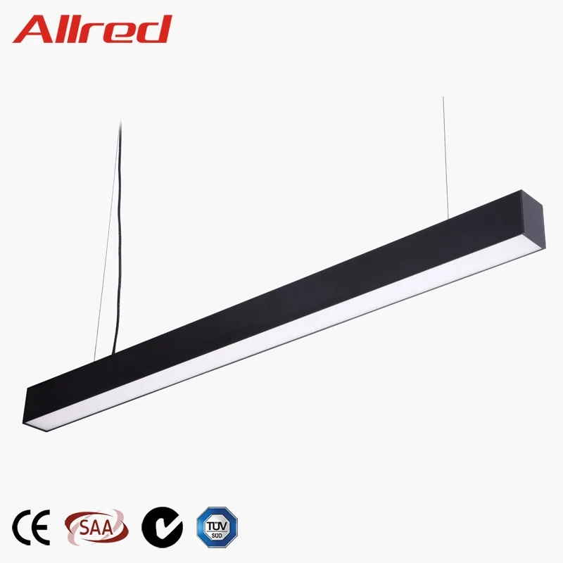 Modern Anti-Glare Suspended Commercial Lighting Linear Led Light Fixture