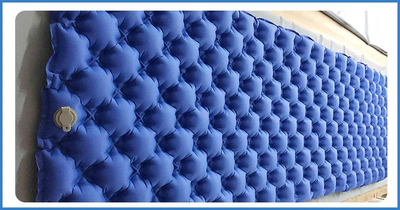 Blow Up Outdoor Self Inflating Sleeping Mattress For Camping Air Sleeping Pad For Backpacking Travel