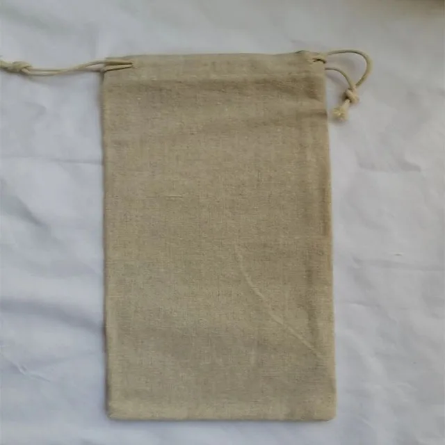 Reusable Customize Organic cotton dust bags Eco-Friendly muslin pouch for handbag shoes
