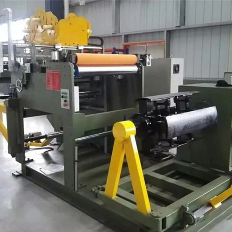 
simple small coil foil winding rewinding machine 