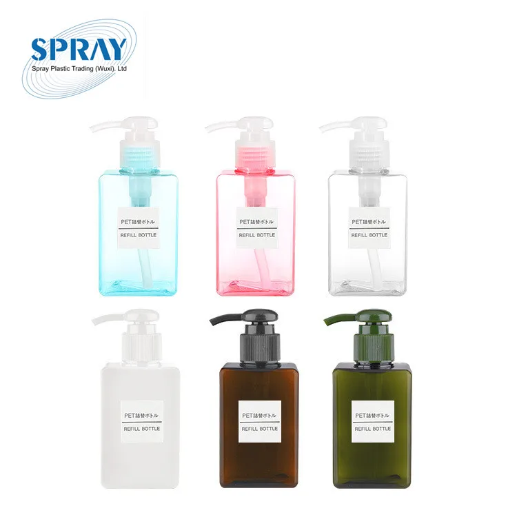 250ml Plastic Empty Lotion Hand Wash Soap Body Wash Pump Bottle