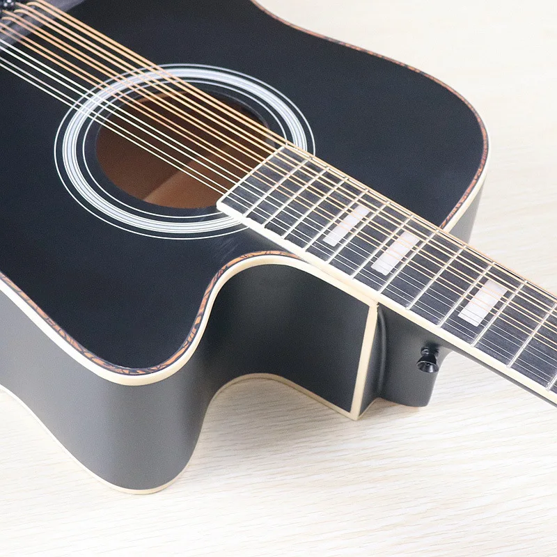OEM 12 Strings Acoustic Guitar 41 Inch Electric Acoustic Guittar