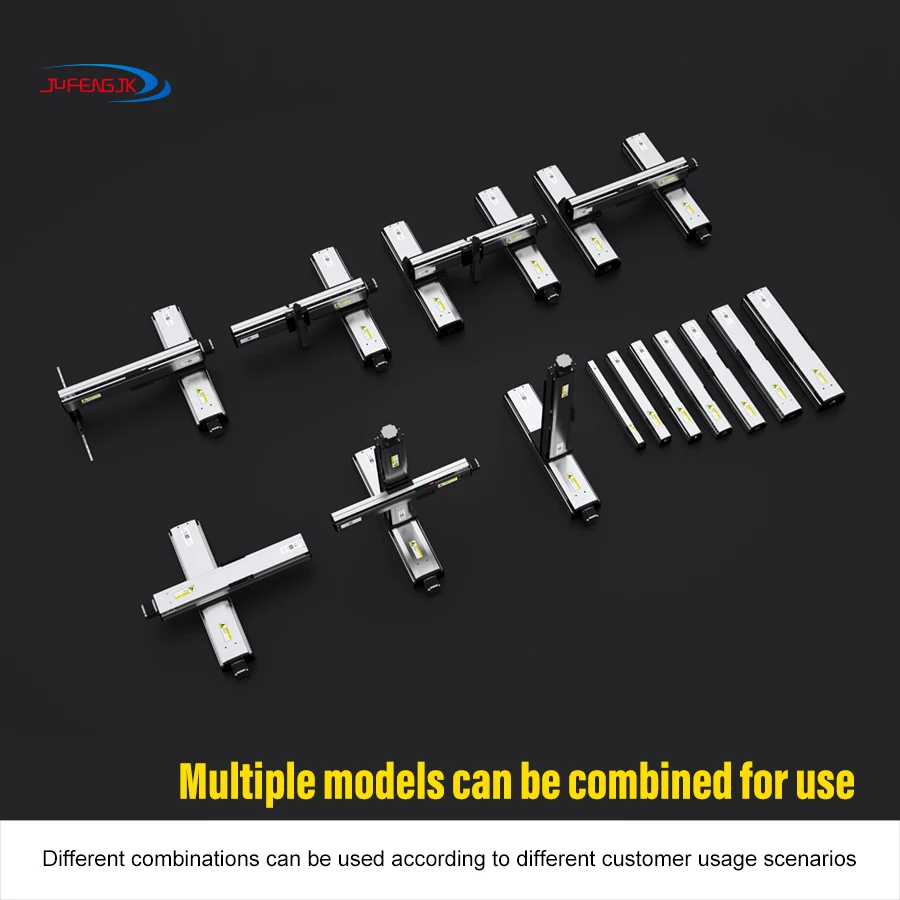 JFJK120S Customized Length High-precision motor driven CNC linear guide slide