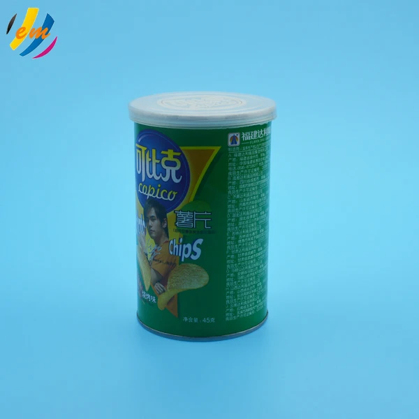 Lamination food grade paper composite cans for potato chips