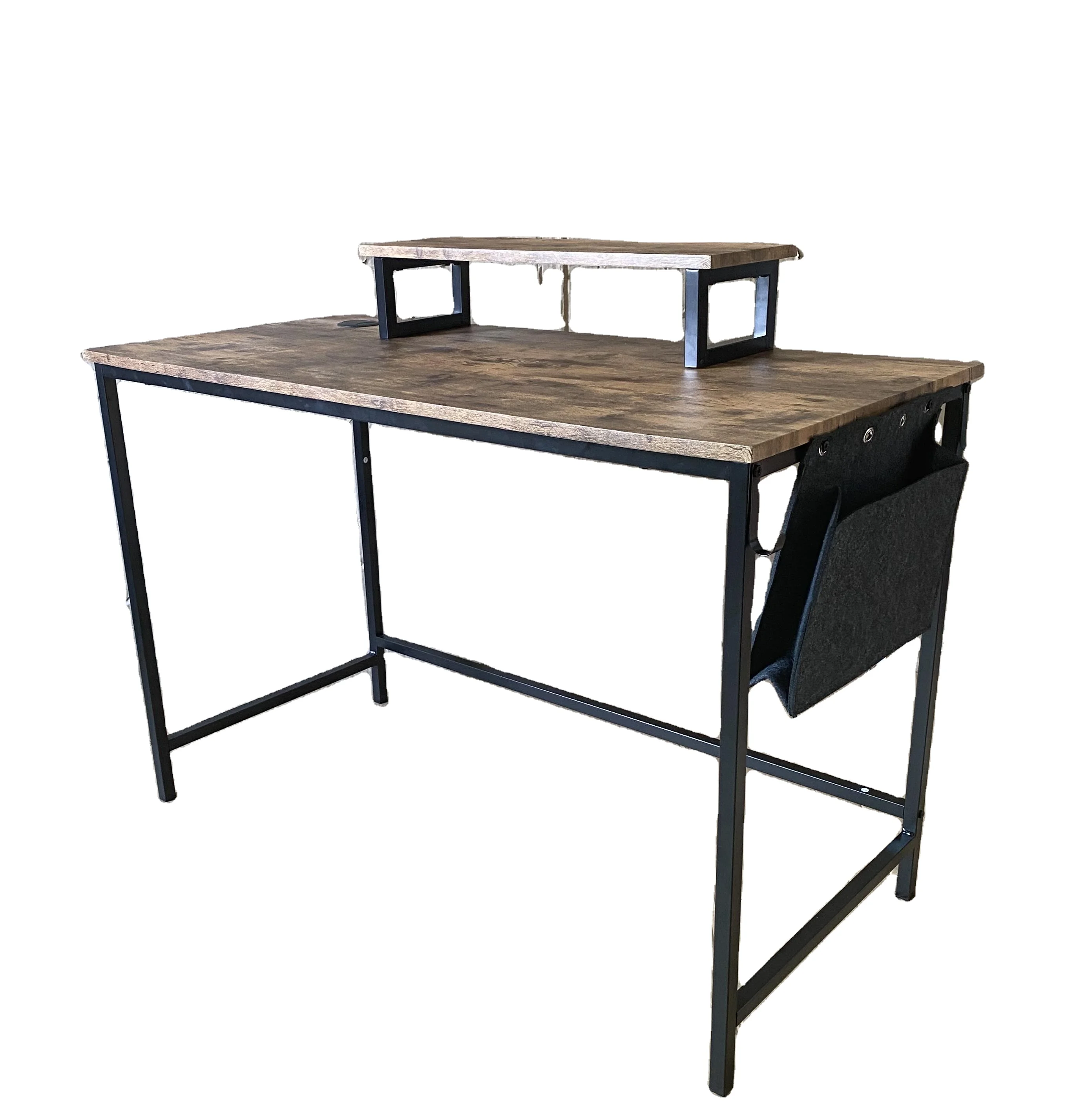 Customization Wood and Metal Frame Writing Desk Large Rectangular Computer Desk Table Home Office Table Antique Study Desk