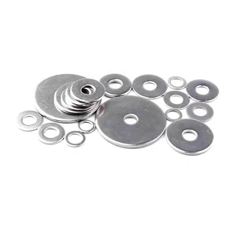 Spot direct sale stamping gasket metal washer round piece square piece