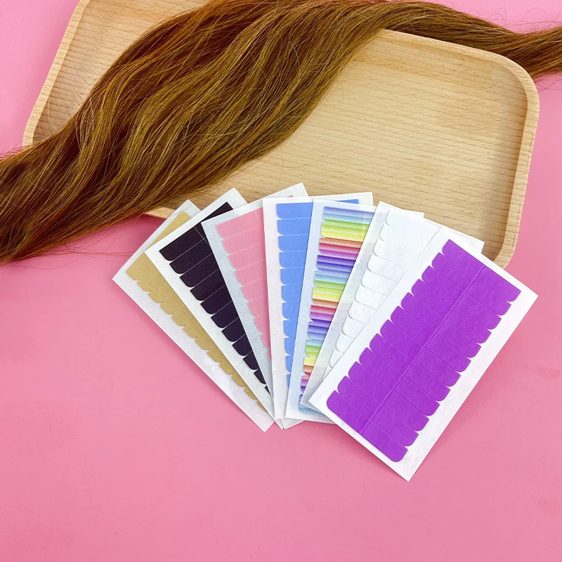 Super Adhesive Double Side Hair Extensions Tape For Lace Hair Extension Wig Tape tabs