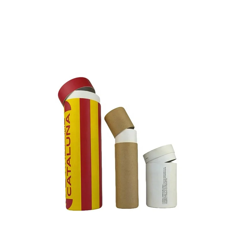 Custom logo good quality OEM service  wholesale perfume bottle and box paper tube for packaging