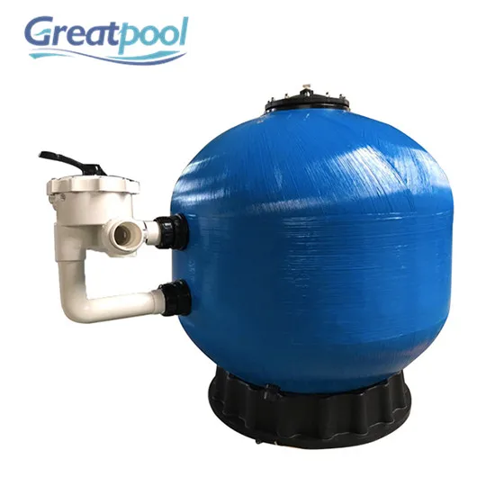 Latest side mounted fiberglass astral pool sand filter China Wholesale Custom side mount pool filter