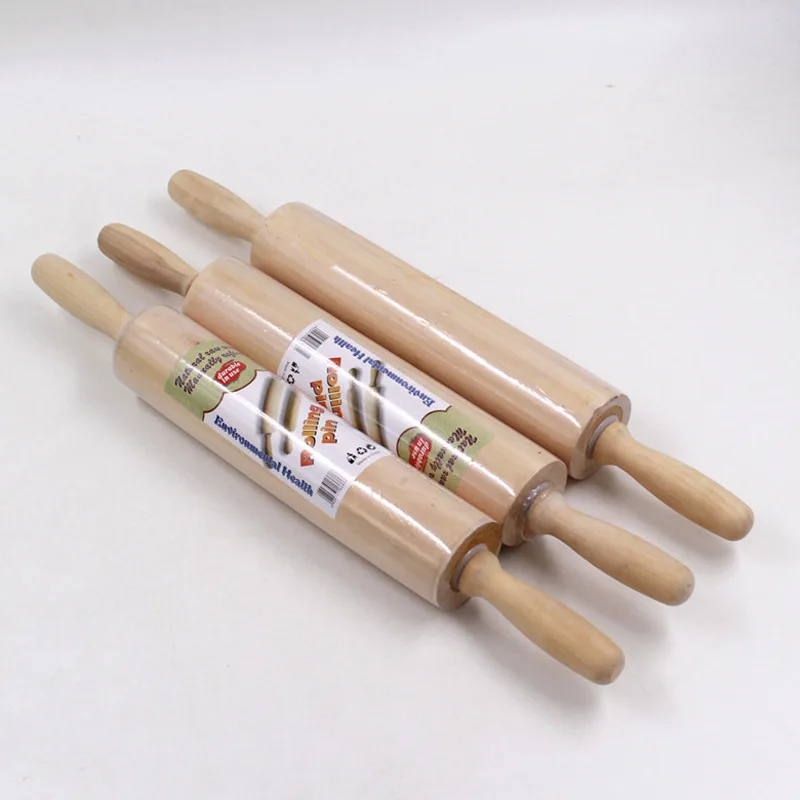 Custom made 41cm heavy wood rolling pin