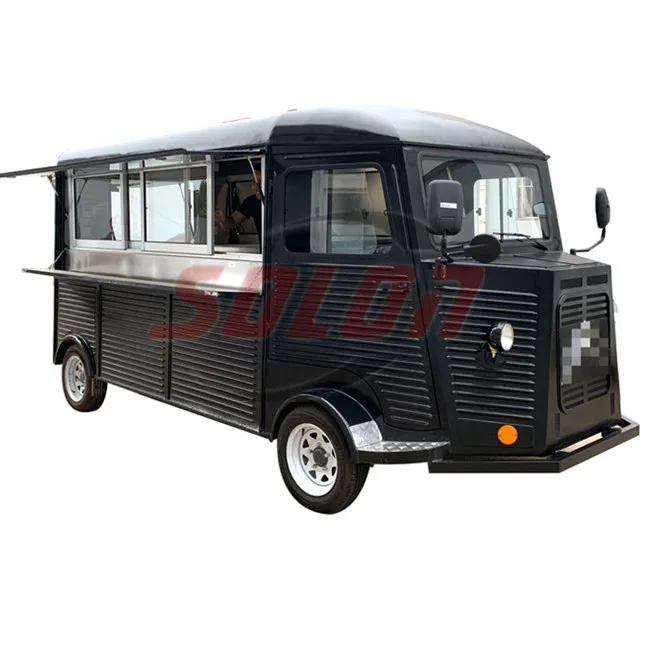 Multi-functional Electric Mobile Food Carts Vending Carts Towable Food Vans