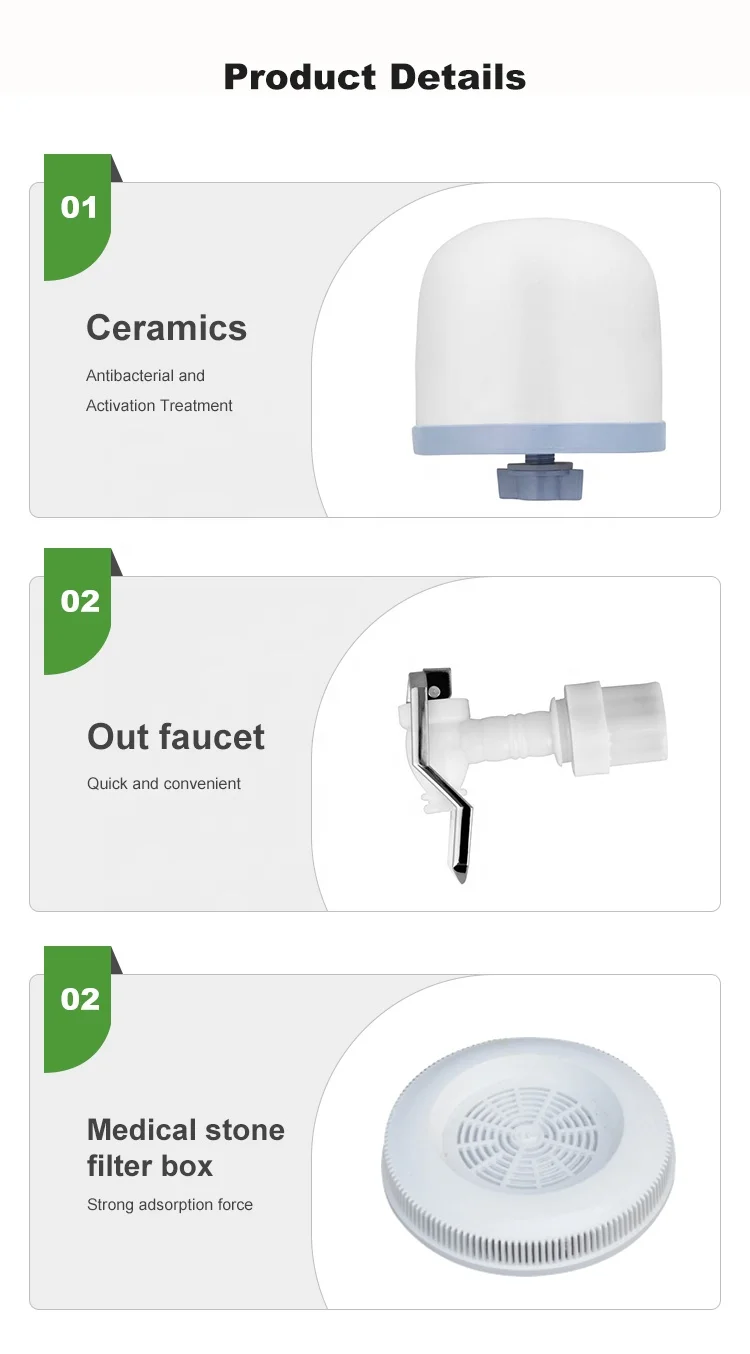 20L mineral water pot Transform Tap Water to Premium Alkaline Mineral Drinking Water