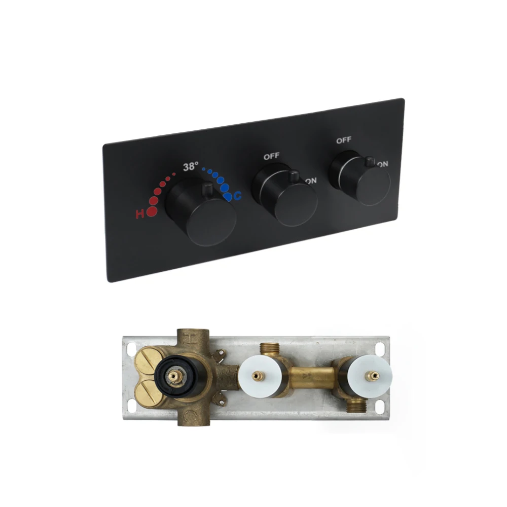 Shower Main Body Two/Three/Four Function High Flow Thermostatic Switch Valve