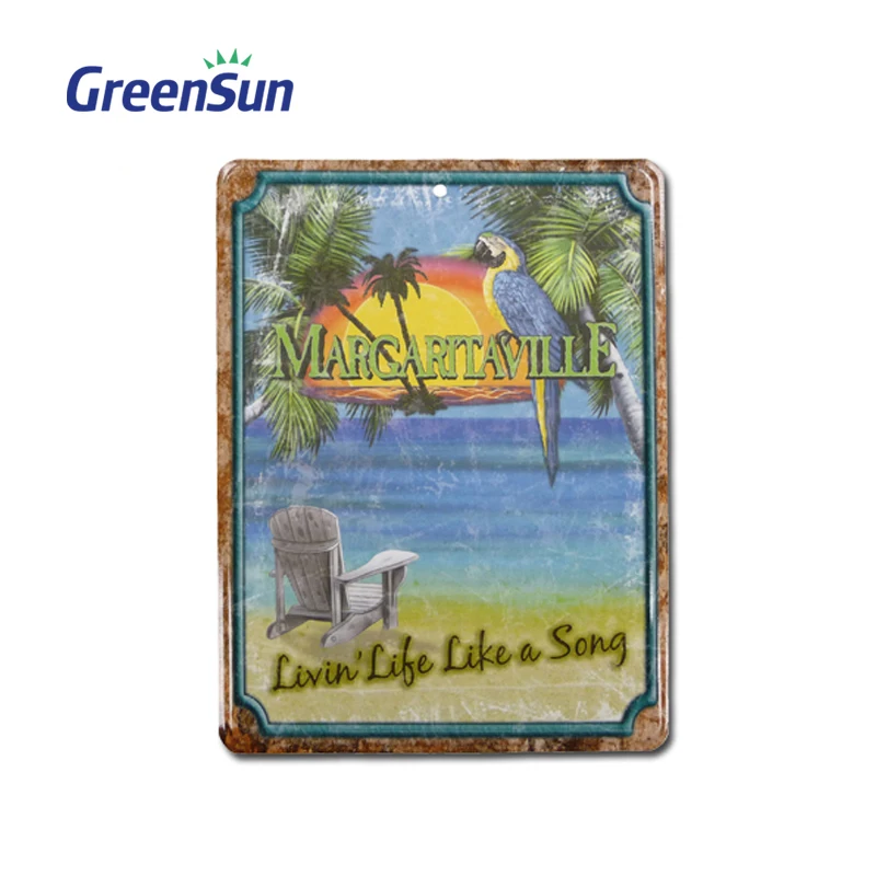 Manufacturer Custom Coffee Beer Muscle Cars Metal Retro Tin Sign Wall Decor