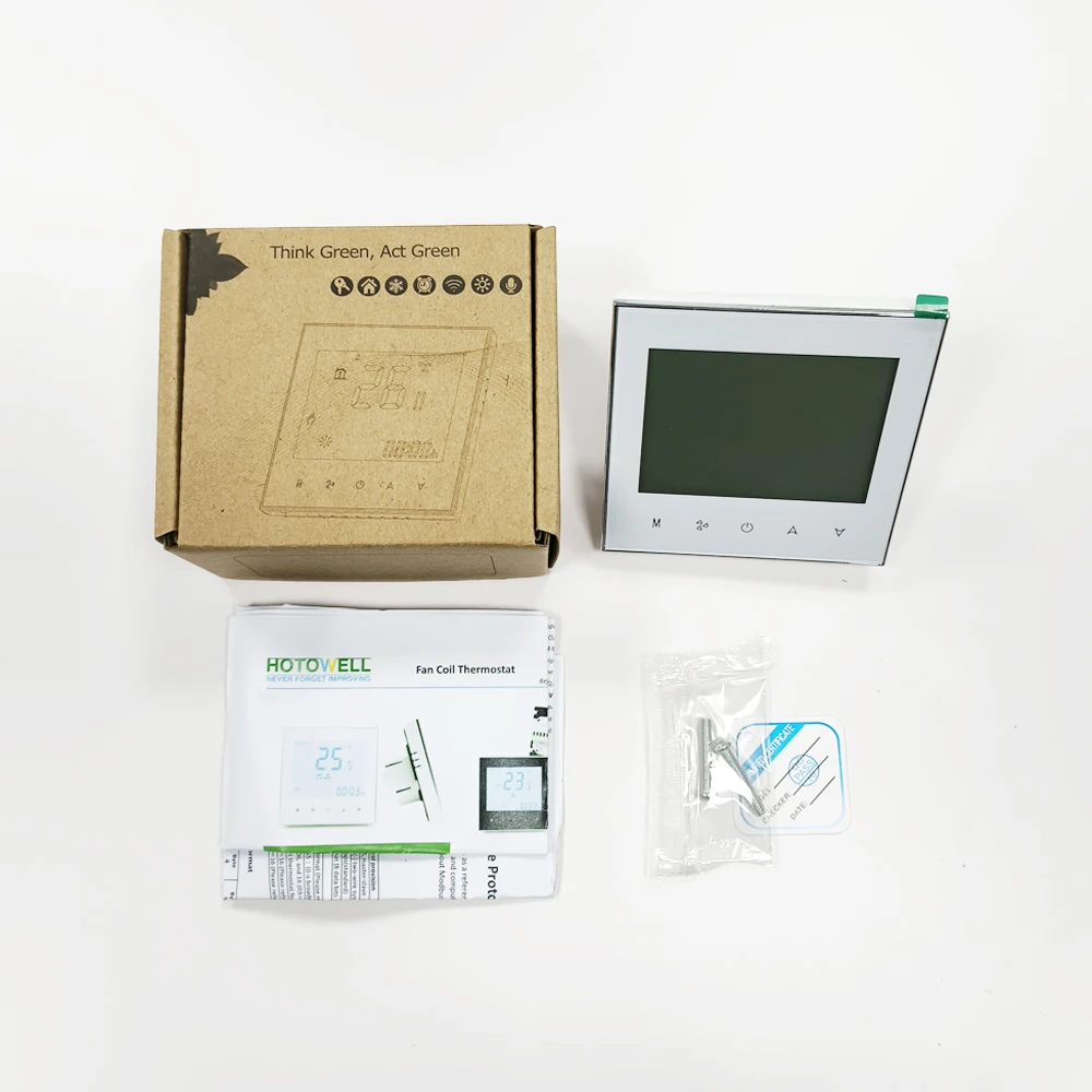 RS485 Modbus термостат 2 трубы 4 умный контроль включенный клапан группа управления