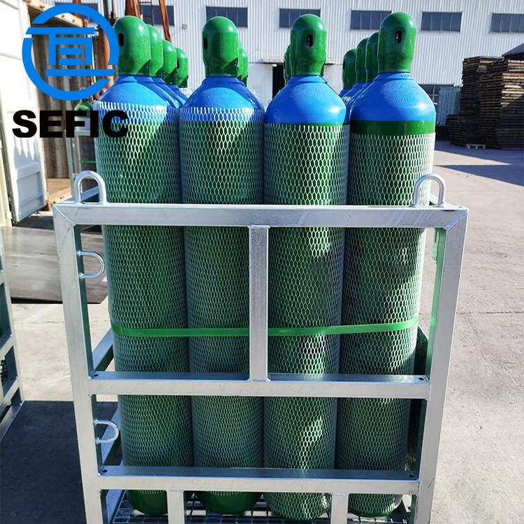 Tped Iso9809-1 229mm 50l 300bar Industrial Steel Cylinder Welding Mixing Tank Argon Co2 Tank Bottle