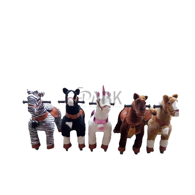 Small Horse Kids caballo caminando Ride on Animals Cat Ride Cheap Price Kiddie Ride