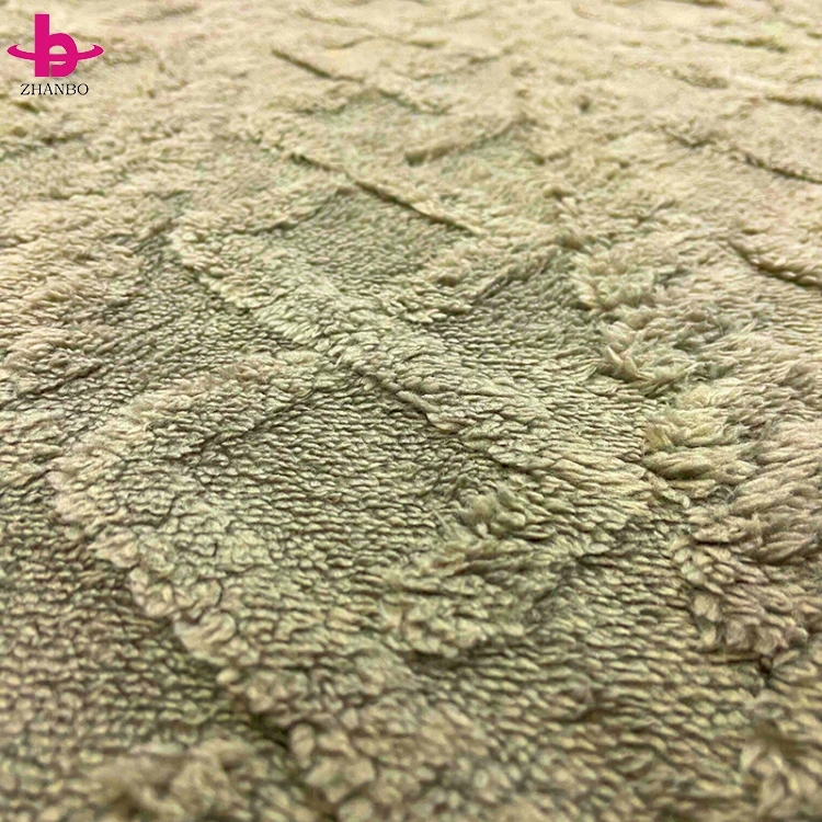  Прямая Заводская поставка шерпа 3D жаккардовая плюшевая флисовая ткань OME двухсторонняя теплая