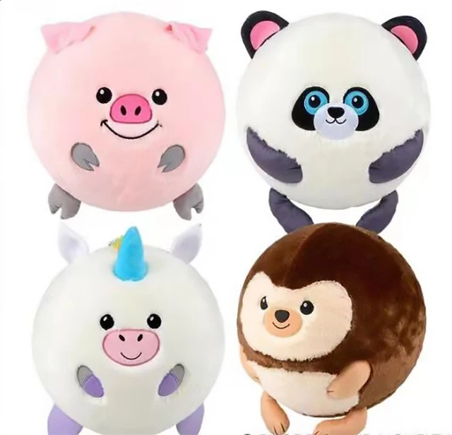 Carnation the Pink Bunny Rabbit Balls Stuffed Plush Toy