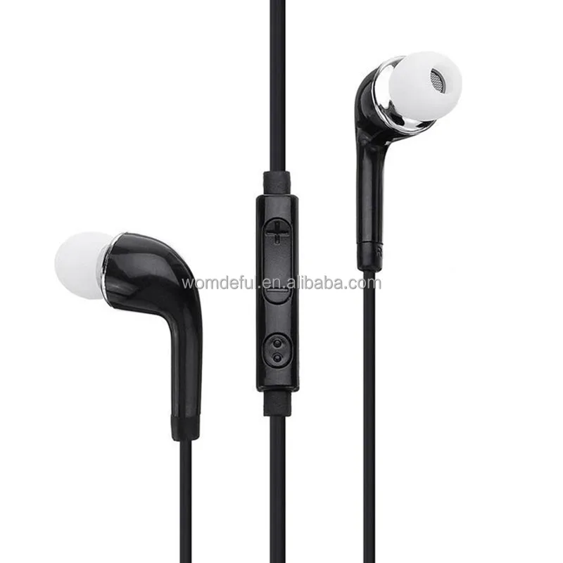 Стереонаушники J5 с разъемом 3 5 мм наушники-вкладыши гарнитура микрофоном и дистанционным управлением для Samsung Galaxy S3 S4 S5 S6 оригинальное