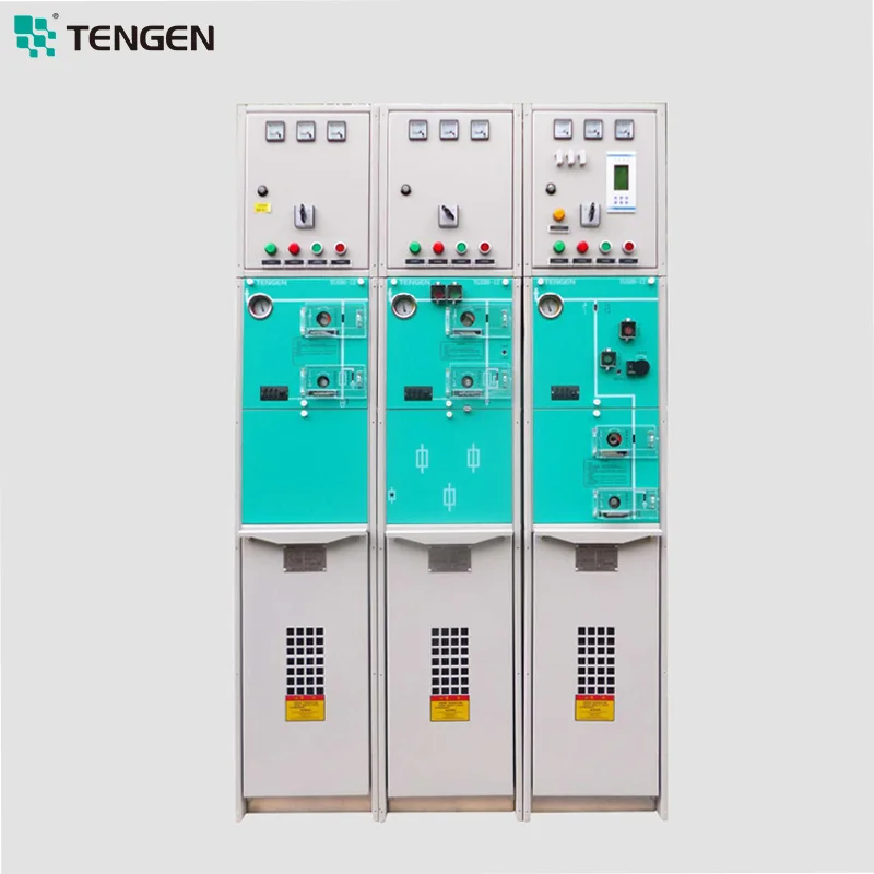 Tengen SF6 12kv Outdoor Medium High Voltage Power Distribution Cabinet