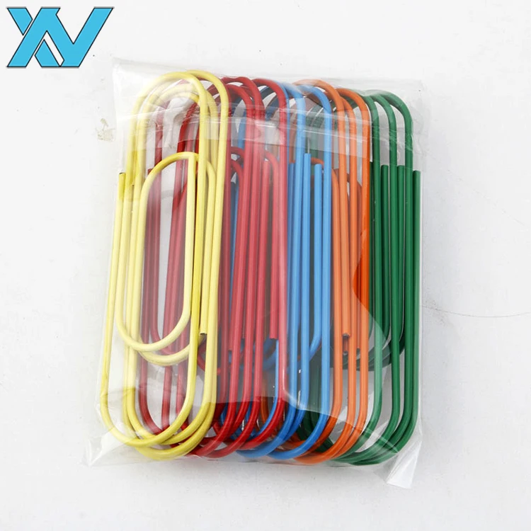 custom design large size 100mm giant paper clip 4 inch