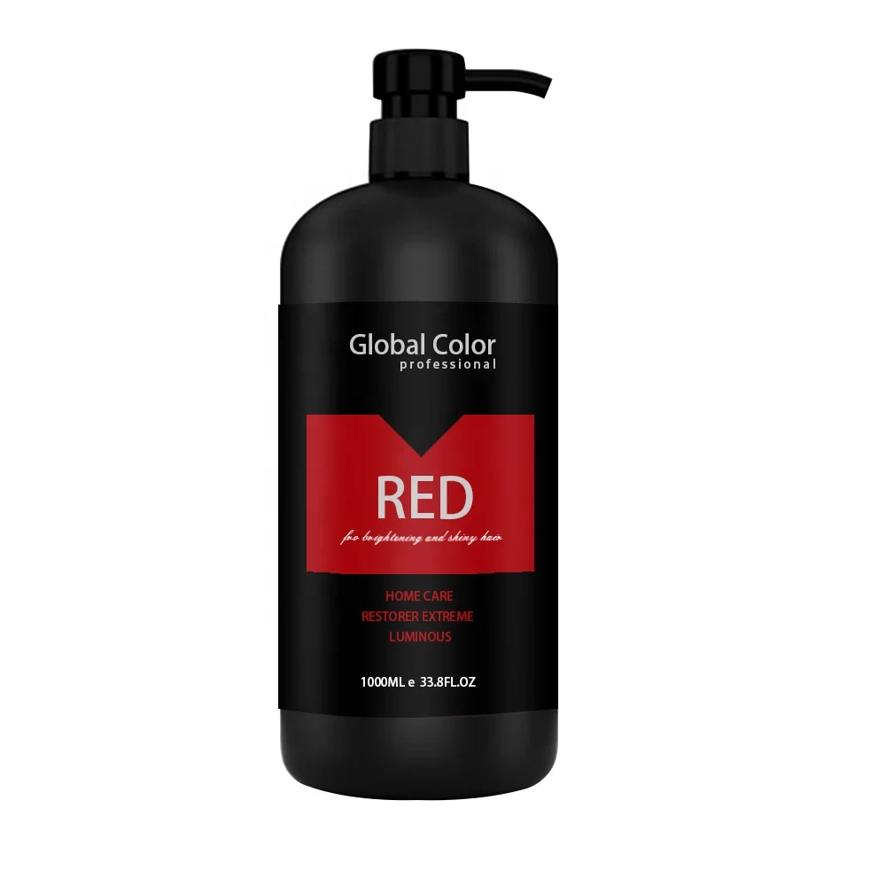 OEM Private Label No scalp injury and simple operation Various colors Hair Dye Shampoo  1000ml