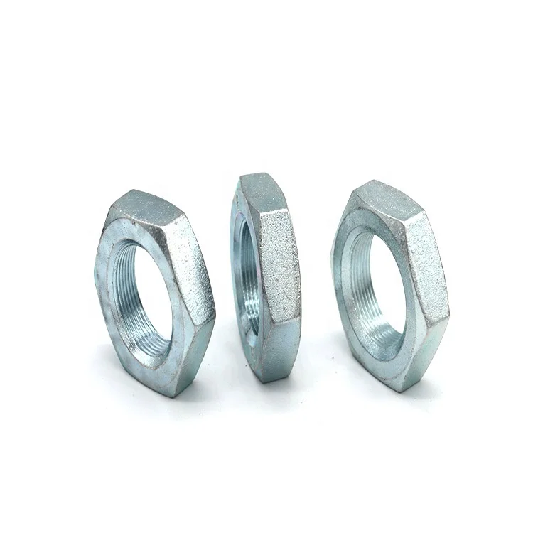 
Carbon Steel Stainless Steel DIN Hex Jam Nuts 