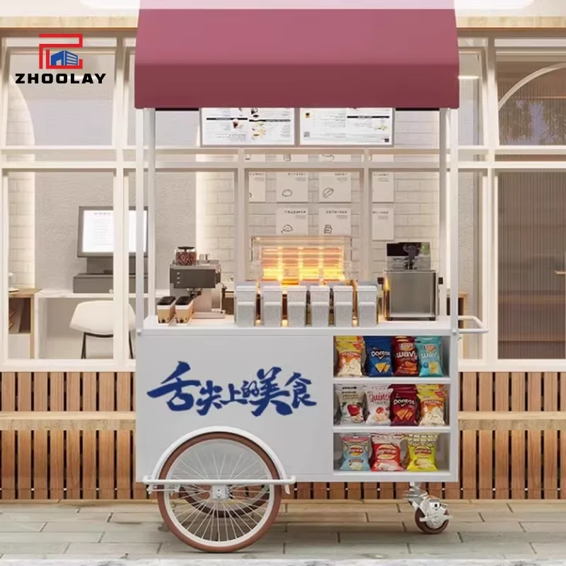 Market Floats Night Market Display Stands Snack Mobile Stalls Small Carts Shopping Mall Carts