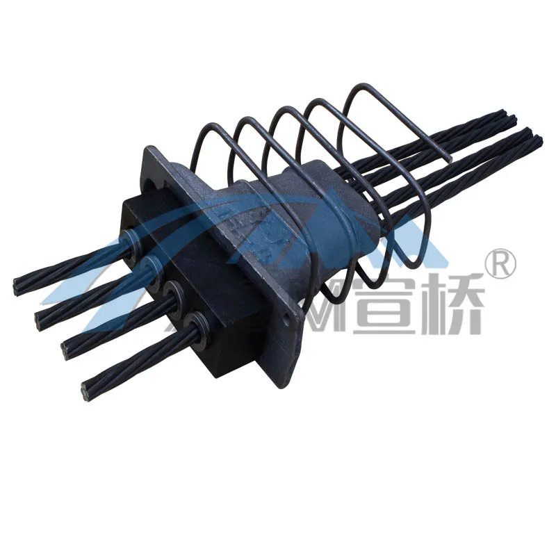 Hot sale Flat slab system prestressed anchor used for post tension bridge projects in 12.7mm pc strand