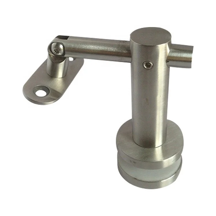 EKOO stainless steel round tube glass fixed hanrail holder