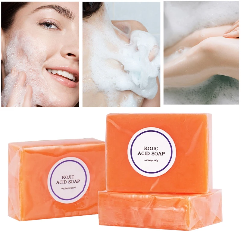 CCPT, оптовая продажа, натуральное Отбеливающее очищающее мыло ручной работы, частная марка, для тела, лица, Kojic Acid San, туалетное мыло для ванны